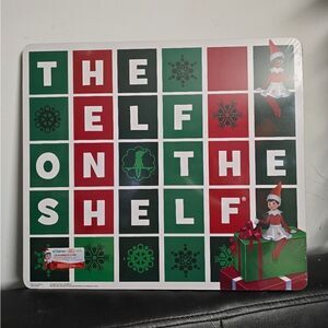 Elf on the Shelf Christmas Cork Placemats 4pc Set. New